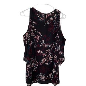 Motherhood Maternity Cold Shoulder Blouse